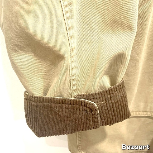 Banana Republic Vintage Field Khaki Jacket Field Jacket Sz:Large - Picture 8 of 12